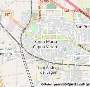 Mappa 81055 Santa Maria Capua Vetere CE, Italia (0.7555)