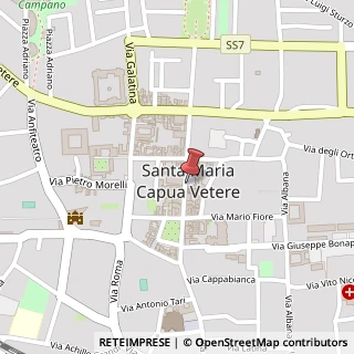 Mappa Corso Giuseppe Garibaldi, 75, 81055 Santa Maria Capua Vetere, Caserta (Campania)