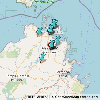 Mappa Via Guglielmo Marconi, 07021 Arzachena SS, Italia (8.09467)