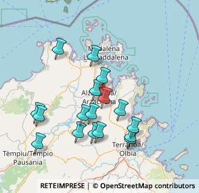 Mappa Via Torino, 07021 Arzachena SS, Italia (15.01)