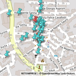 Mappa Piazza Risorgimento, 07021 Arzachena SS, Italia (0.03929)