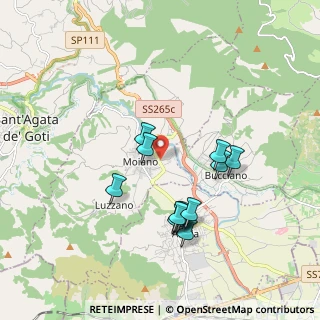 Mappa Via Carrillo, 82010 Moiano BN, Italia (1.825)