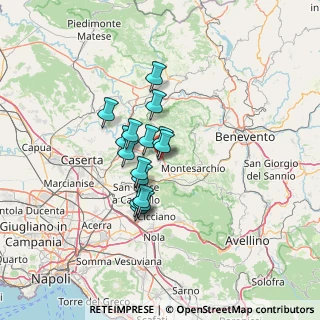 Mappa Via Carrillo, 82010 Moiano BN, Italia (9.82867)