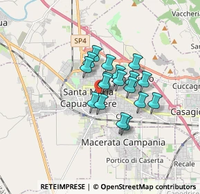 Mappa Traversa III degli Orti, 81055 Santa Maria Capua Vetere CE, Italia (1.15556)