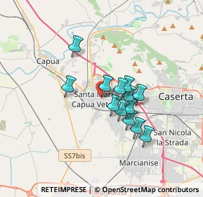 Mappa Traversa III degli Orti, 81055 Santa Maria Capua Vetere CE, Italia (2.68385)