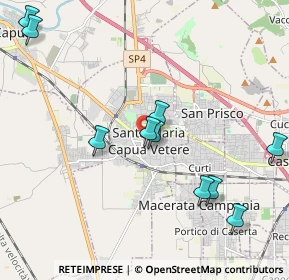 Mappa 81055 Santa Maria Capua Vetere CE, Italia (2.58273)