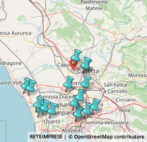 Mappa 81055 Santa Maria Capua Vetere CE, Italia (18.06176)