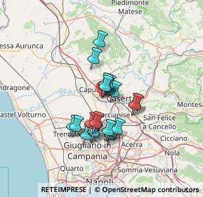 Mappa 81055 Santa Maria Capua Vetere CE, Italia (10.8245)