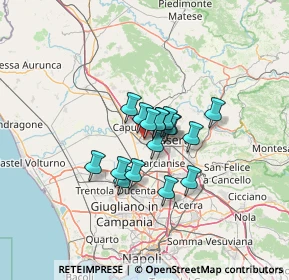 Mappa 81055 Santa Maria Capua Vetere CE, Italia (8.46471)