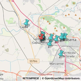 Mappa 81055 Santa Maria Capua Vetere CE, Italia (2.47714)