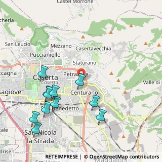 Mappa Largo Martirl di Via D'Amelio, 81100 Caserta CE, Italia (2.50091)