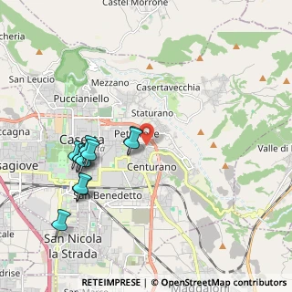 Mappa Largo Martirl di Via D'Amelio, 81100 Caserta CE, Italia (2.22364)