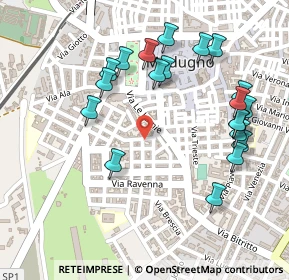 Mappa Via Redipuglia, 70026 Modugno BA, Italia (0.288)