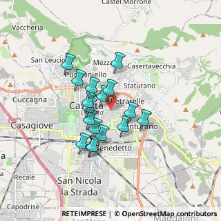 Mappa Via Capitano Laviano, 81100 Caserta CE, Italia (1.42647)