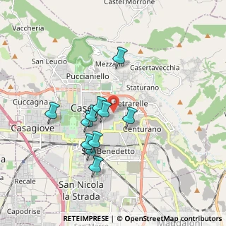 Mappa Stadio del Nuoto, 81100 Caserta CE, Italia (1.66)