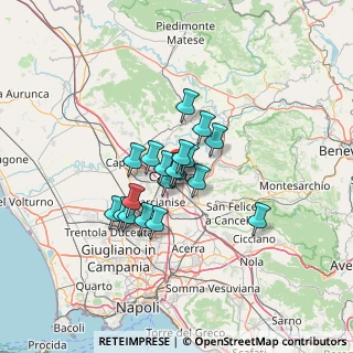 Mappa Via Capitano Laviano, 81100 Caserta CE, Italia (9.47737)