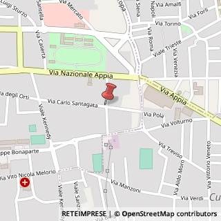 Mappa Via Carlo Santagata, 1, 81055 Santa Maria Capua Vetere, Caserta (Campania)