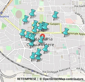 Mappa Piazza Giovanni Bovio, 81055 Santa Maria Capua Vetere CE, Italia (0.3875)