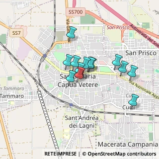 Mappa Piazza Giovanni Bovio, 81055 Santa Maria Capua Vetere CE, Italia (0.67154)