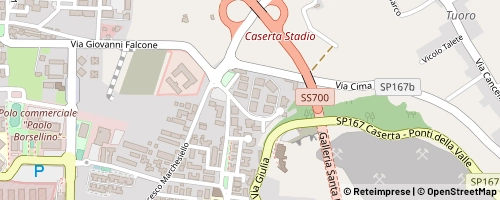 Mappa Caserta