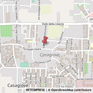 Mappa Via della Costituzione, 4, 81022 Casagiove CE, Italia, 81100 Casagiove, Caserta (Campania)