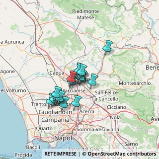 Mappa Via Luigi Settembrini, 81100 Caserta CE, Italia (9.83632)