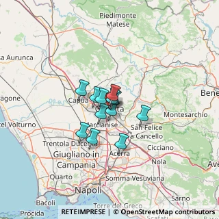 Mappa Via Luigi Settembrini, 81100 Caserta CE, Italia (7.53667)