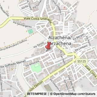 Mappa Via G. Mameli, 24/a, 07021 Arzachena, Sassari (Sardegna)