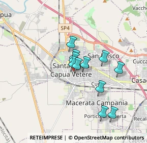 Mappa Via Mario Fiore, 81055 Santa Maria Capua Vetere CE, Italia (1.39273)