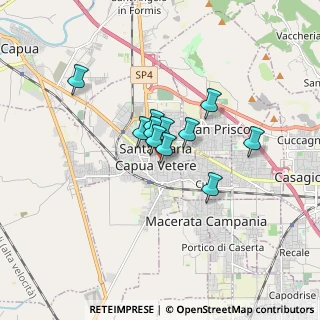 Mappa Via Mario Fiore, 81055 Santa Maria Capua Vetere CE, Italia (1.14)