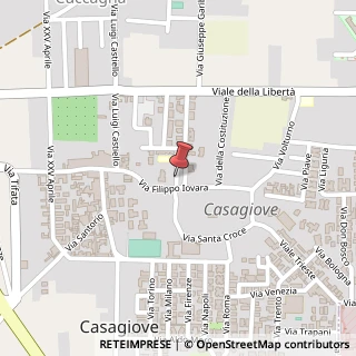 Mappa Piazza degli Eroi, 118, 81022 Casagiove, Caserta (Campania)