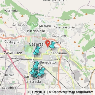Mappa Via Luigi Einaudi, 81100 Caserta CE, Italia (2.54273)