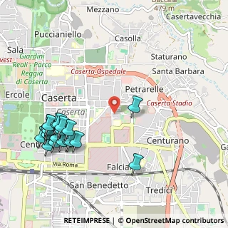 Mappa Via Luigi Einaudi, 81100 Caserta CE, Italia (1.3275)