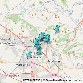 Mappa Via Luigi Einaudi, 81100 Caserta CE, Italia (2.02636)