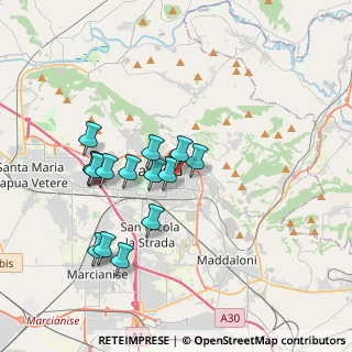Mappa Via Luigi Einaudi, 81100 Caserta CE, Italia (3.55733)