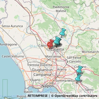 Mappa Via Fosse Ardeatine, 81055 Santa Maria Capua Vetere CE, Italia (11.66125)