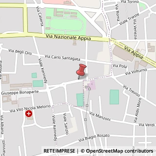 Mappa Via Fosse Ardeatine, 21, 81055 Santa Maria Capua Vetere, Caserta (Campania)