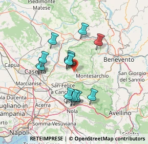 Mappa SP16, 82010 Moiano BN, Italia (12.19267)