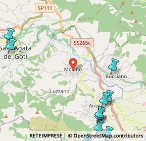 Mappa SP16, 82010 Moiano BN, Italia (3.60917)