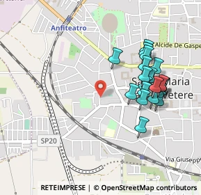 Mappa Via Farias, 81055 Santa Maria Capua Vetere CE, Italia (0.5055)