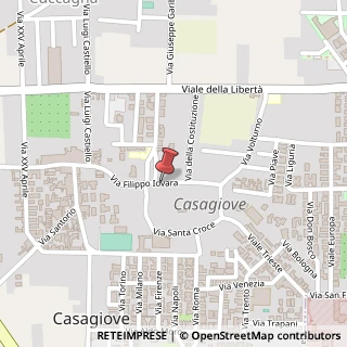 Mappa Via Iovara, 43, 81022 Casagiove CE, Italia, 81022 Casagiove, Caserta (Campania)