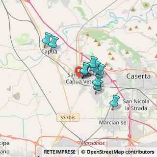 Mappa Via Milbitz, 81055 Santa Maria Capua Vetere CE, Italia (2.49182)