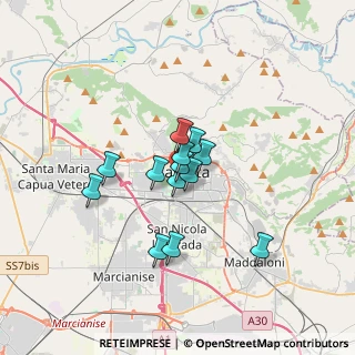 Mappa Via Sant'Antonio da Padova, 81100 Caserta CE, Italia (2.45231)