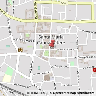 Mappa Via Carlo Gallozzi, 3, 81055 Santa Maria Capua Vetere, Caserta (Campania)