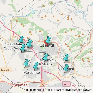 Mappa Parco Gabriella, 81100 Caserta CE, Italia (4.50455)