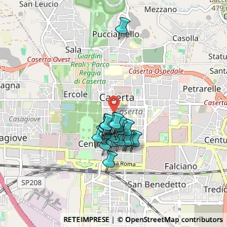 Mappa Via Giotto, 81100 Caserta CE, Italia (0.73)