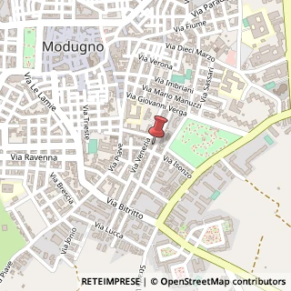 Mappa Via Martiri della Liberazione, 8, 70026 Modugno, Bari (Puglia)