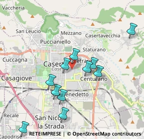 Mappa Viale Vincenzo Gallicola, 81100 Caserta CE, Italia (2.02636)