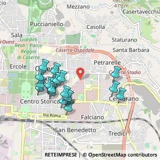 Mappa Viale Vincenzo Gallicola, 81100 Caserta CE, Italia (0.9905)