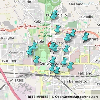 Mappa Corso Pietro Giannone, 81100 Caserta CE, Italia (0.9855)